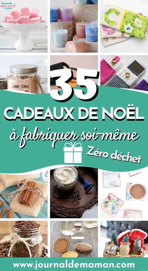 Fais des économies et crée toi-même des cadeaux de Noël vraiment personnalisé avec cette liste pleine d'idées ! Idee Cadeau Diy, Petit Cadeau Diy, Deco Noel Diy, Diy Noel Decoration, Cadeau Noel Diy, Diy Updo, Astuces Diy, Noel Diy, Diy Bricolage