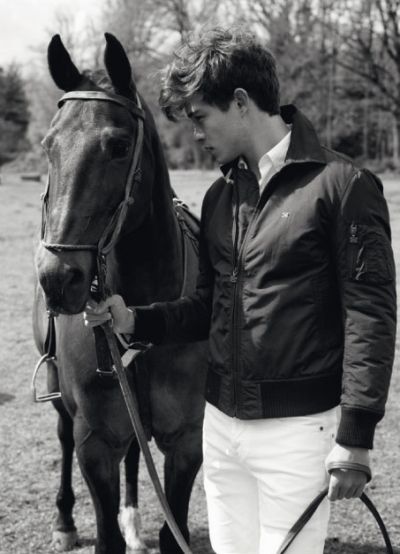 Francisco Lachowski, A Horse, A Man, Black And White, White, Black