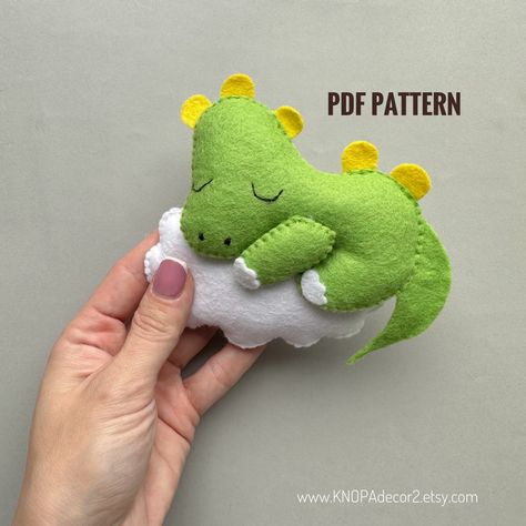 Set of 2 pdf Dinosaur pattern. #knopatoys #felting #dinosaur dinosaur plush pattern dinosaur ornament stuffed toys tutorial #feltsewing pattern Dino #handsewing plushie pattern #feltcraft for kids handmade gift for dinosaur birthday baby ornament boy nursery decor room #kawaiiplush pattern #funny ornament #dino baby mobile pattern set ornaments cute plush Felting Dinosaur, Dino Plush Pattern, Funny Ornaments Diy, Dino Plush, Dinosaur Ornament, Dinosaur Dinosaur, Funny Ornaments, Ornament Diy, Plushie Patterns