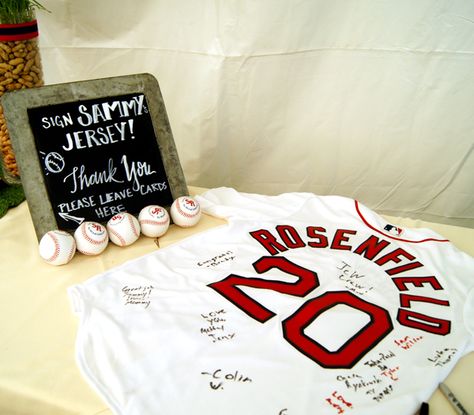 Sammy's Baseball Themed Bar Mitzvah Baseball Retirement Party, Baseball Theme Retirement Party, Baseball Bat Mitzvah, Bar Mitzvah Party Favors, Bar Mitzvah Decorations, Baseball Banquet, Basketball Theme Party, Bar Mitzvah Party, Baseball Theme Party