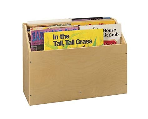 Amazon.com: Childcraft Mobile Big Book Storage, 4 Compartments, 29-3/4 x 12-1/2 x 22-5/8 Inches : Office Products Big Book Storage, Classroom Storage Solutions, Poster Storage, Adjustable Bookshelf, School Storage, Industrial Bookshelf, Floating Bookshelves, Metal Bookshelf, Big Books