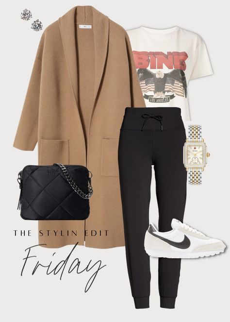 OUTFITS OF THE WEEK - Stylin by Aylin Stylin By Aylin, Outfits Of The Week, Moda Rock, Neue Outfits, Weekly Outfits, 2022 Fashion, Ținută Casual, Brown Coat, Athleisure Outfits