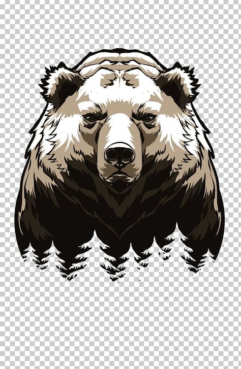 Tattoos Bear, Wallpaper Dog Aesthetic, Animals And Pet Supplies, Native Artwork, Bear Artwork, Sloth Bear, Bear Vector, Bear Tattoos, Bear Drawing