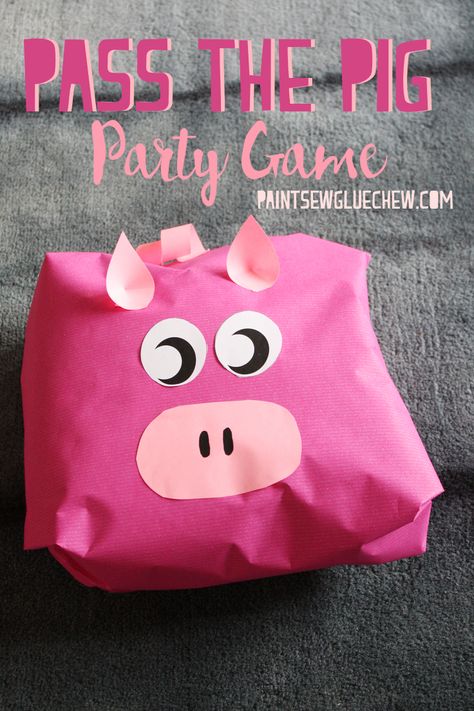 Peppa Pig Party Games, Farm Party Games, Giftwrap Ideas, Pig Baby Shower, Farmyard Party, Peppa Pig Birthday Party Decorations, Greta Gris, Gift Wrap Ideas, Barnyard Birthday Party