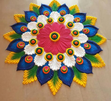 Unique Rangoli Ideas, Latest Rangoli Designs For Diwali, Simple And Easy Rangoli Designs, Rangoli Designs New, Unique Rangoli Designs, Latest Rangoli Designs, Simple And Easy Rangoli, Diwali Rangoli Designs, Unique Rangoli