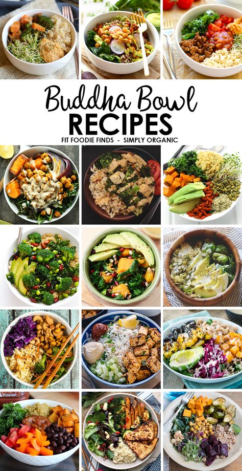 Buddha Bowl Recipes, Eat More Veggies, Buddha Bowls Recipe, More Veggies, Healthy Bowls, Bowl Recipes, Eat The Rainbow, Makanan Diet, Buddha Bowl