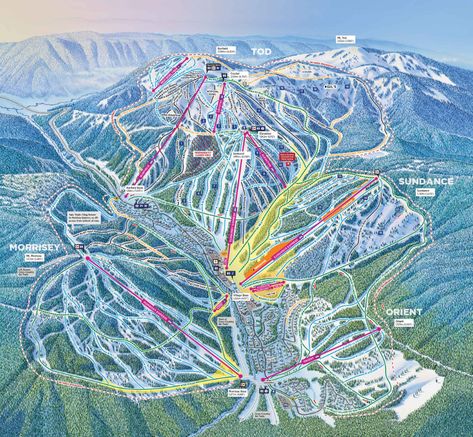 5 Of The Best Value Ski Resorts In North America: Acres Per $ Spent | Unofficial Networks Taos Ski Valley, Taos New Mexico, Ski Town, Ski Trails, Vacation Tops, Ski Resorts, Trail Maps, Ski Area, Vacation Places