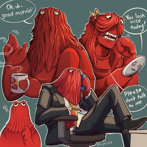 Red Guy Dhmis Fanart Spicy, Dhmis Red Guy Fanart, Red Guy Dhmis Fanart, Red Guy Fanart, Dhmis Red Guy, Red Guy Dhmis, Dhmis Fanart, Don't Hug Me I'm Scared Fanart, Red Guy