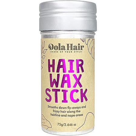 Dolahair Hair Wax Stick - Flyaway Control and Styling Pomade for Kids, Women, and Men - Hair Bun Maker and Accessories Hair Gel For Men, Hair Wax Stick, Man Bun Hairstyles, Pomade Style, Hair Bun Maker, Wax Stick, Bun Maker, Sleek Bun, Long To Short Hair