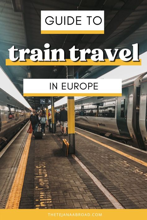 Train In Europe, Europe By Train, Europe Train Travel, Travel Europe Cheap, Travel By Train, Europe Train, Traveling Europe, Europe Itineraries, Travel Around Europe