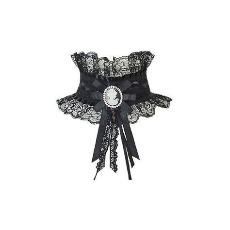 Gothic Victorian Steampunk Satin Lace Cameo Choker (24 AUD) ❤ liked on Polyvore featuring jewelry, necklaces, steampunk jewelry, goth choker, gothic necklace, lace necklace and goth choker necklace Victorian Lace Choker, Victorian Lace Collar, How To Make Choker Necklaces, Necklaces Gothic, Cameo Choker Necklace, Goth Choker Necklaces, Victorian Choker Necklace, Cameo Choker, Gothic Necklaces