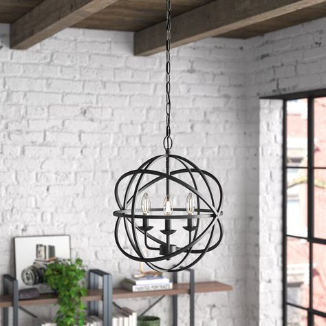 Black Cage Chandelier, Black Foyer Lighting, Black Dining Room Lights, Driftwood Pendant Light, Pottery Barn Lighting Fixtures, Black Entryway Chandelier, Black Chandelier Entryway, Modern Farmhouse Foyer Lighting, Entryway Light Fixture High Ceiling