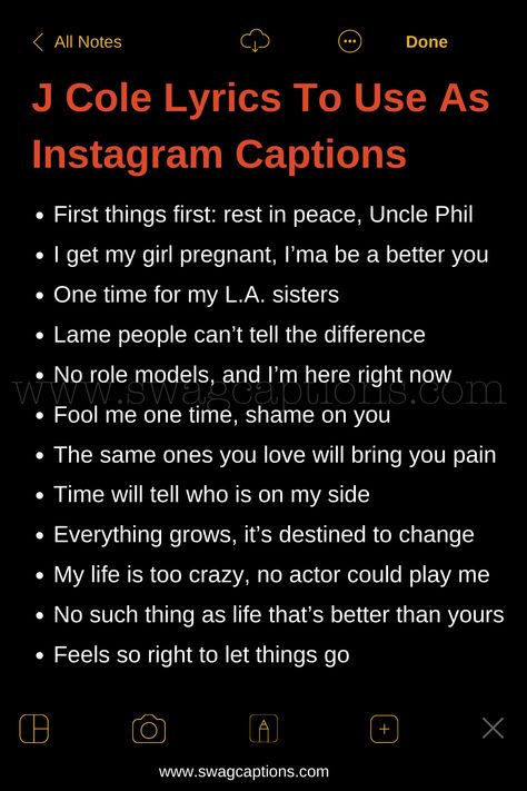 Rappers Captions For Instagram, J Cole Lyrics Captions, J Cole Captions, J Cole Captions For Instagram, J Cole Senior Quotes, Song Lyric Tattoos Music Quotes, Rapper Quotes Lyrics, J Cole Songs, Senior Captions