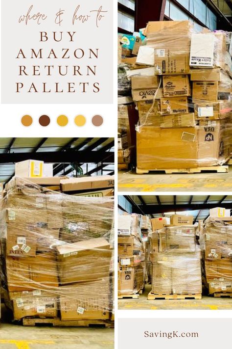 Where & How to Buy Amazon Return Pallets Amazon Pallets, Online Arbitrage, Retail Arbitrage, Pallets For Sale, Bin Store, Find Amazon, Bargain Hunter, Amazon Fba