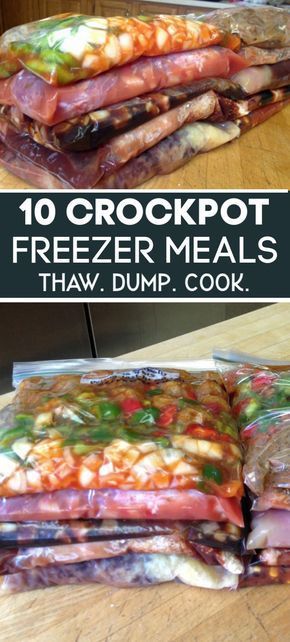 Frozen Crockpot Meals, Favorite Crockpot Recipes, Crockpot Freezer Meals, Meals Crockpot, Summer Crockpot Recipes, Freezer Dinners, Slow Cooker Freezer Meals, Budget Freezer Meals, Freezer Friendly Meals