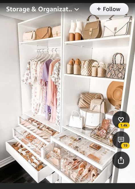 Diy Custom Closet, Ikea Pax Closet, Dressing Room Closet, Dream Closet Design, My Home Office, Closet Renovation, Closet Remodel, Closet Room, Closet Decor