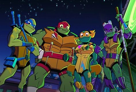 Rise Of The Tmnt Screenshots, Rottmnt Screenshots, Rise Tmnt, Tmnt Swag, Rise Of The Tmnt, Teenage Mutant Ninja Turtles Movie, Tmnt Leo, Ninja Turtles Funny, Beautiful Days