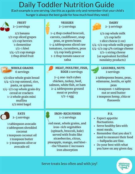 Daily Toddler Nutrition Guide (Printable Chart) Toddler Wont Eat, Toddler Nutrition, Picky Toddler, Nutrition Chart, Nutrition Guidelines, Picky Eating, Healthy Toddler Meals, Diet Chart, Printable Chart