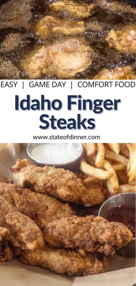 Gluten Free Finger Steaks, Battered Steak Bites, Beef Fingers Recipe, Homemade Finger Steaks, Steak Fingers Pioneer Woman, Finger Steak Batter Recipe, Finger Steaks Air Fryer, Deep Fried Steak Bites, Finger Steaks Recipe Easy