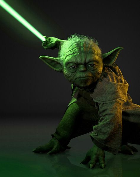 Yoda Vs Sidious, Yoda Tattoo, Jedi Grand Master, Yoda Images, Kyber Crystal, Yoda Wallpaper, Yoda Star Wars, Master Yoda, Cuadros Star Wars