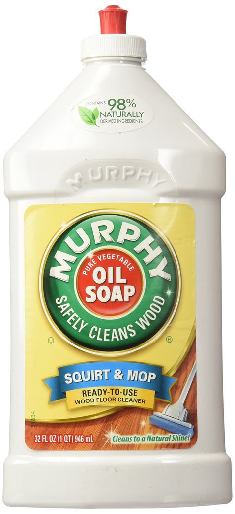 PRICES MAY VARY. 98% naturally-derived ingredients Cleans to a natural shine. Murphy brand trushted for over 100 years. Country of origin is United States Best Wood Floor Cleaner, Best Wood Flooring, Wood Floor Cleaner, Fig Cake, Cleaning Wood, Floor Cleaner, 100 Years, Wood Floors, Cleaning Hacks