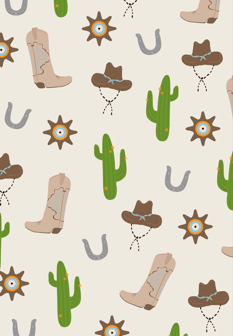 Cowboy western cowboy boot iPhone wallpaper screensaver iPad wallpaper Arizona cactus horseshoe cowboy hat procreate illustration drawing design Western Instagram Story Background, Cowboy Boot Background, Cowboy Iphone Wallpaper, Wallpaper Iphone Western, Cowboy Wallpaper Iphone, Cowboy Hat Background, Western Screensavers, Cowboy Hat Wallpaper, Cowboy Background