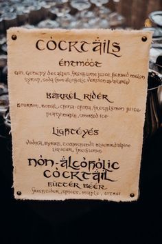 56 Middle Earth Cocktails and Drinks ideas | yummy drinks, cocktails, middle earth Wedding Forest Theme, Tolkien Wedding, Middle Earth Wedding, Hobbit Wedding, Lotr Wedding, Hobbit Party, Oregon Forest, Nerd Wedding, Wedding Forest