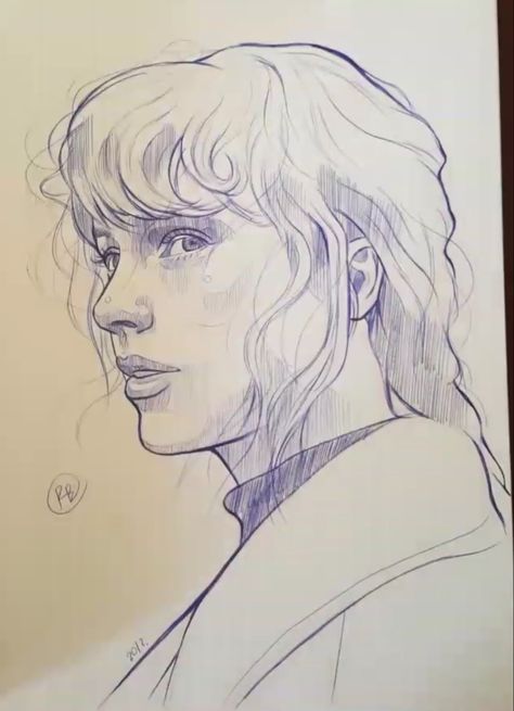 Actor Art Drawing, Taylor Swift Sketches Aesthetic, Taylor Swift Sketch Pencil Easy, Taylor Swift Sketch Easy, Taylor Swift Portrait Drawing, Taylor Swift Sketch Pencil, Sketch Taylor Swift, Taylor Swift Drawing Sketches, Taylor Swift Dibujos