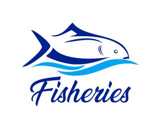 Fisheries Logo design - Creative and unique design logo of a fish with some waves in a very creative design using the negative space design concept, simple and attractive design logo can be used for fisheries, aqua services, fish aquariums, sailing services, fish shop, fishing business, seafood, restaurants and more. Price $150.00 Fisheries Logo, Fish Shop Logo, Fishing Business, Negative Space Design, Fish Shop, Asian Restaurant, Seafood Restaurants, Trademark Logo, Fish Graphic