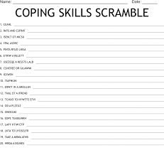 Interpersonal Skills Activities, Coping Skills Bingo, Charades For Adults, Adelphi University, Mental Health Worker, Coping Skills Activities, Mindfulness App, Therapeutic Recreation, Counseling Worksheets