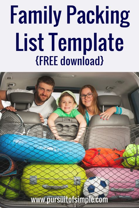 Family Packing List Template - Never make another packing list again! #familytravel #travelwithkids #packinglist #packinglistsfortravel #orgnizedtravel #travel Camping Lists, Family Packing List, Travel Softball, Soccer Essentials, Soccer Drills For Kids, Softball Tournaments, Hockey Tournaments, Baseball Tournament, Travel Baseball