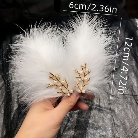 Faster shipping. Better service Wedding Headdress, Fairy Hair, Feather Hair Clips, Feather Wedding, Rhinestone Hair Clip, Feather Headdress, Hair Accessories Clips, Fairy Fashion, Feathered Hairstyles