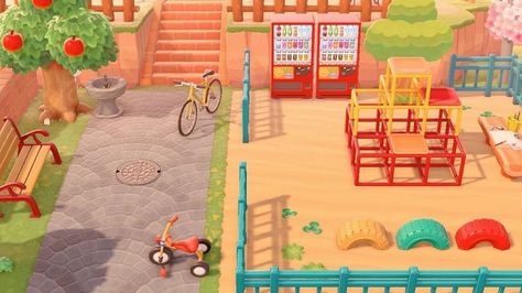 Acnh Park, Motif Acnl, Animal Crossing 3ds, Ac New Leaf, Animal Crossing Memes, Animal Crossing Guide, Happy Home Designer, Animal Crossing Qr Codes Clothes, Animal Crossing Wild World