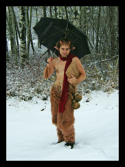 Tumnus 2 by Phospheratu on deviantART Tumnus Costume, Narnia Characters, Centaur Costume, Mens Halloween Costumes Diy, Mythology Costumes, Narnia Party, Faun Costume, Narnia Costumes, Mr Tumnus