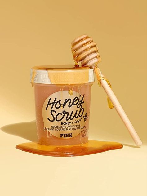 Scrub Bibir, Honey Scrub, Scrub Wajah, Honey Skin Care, Honey Beauty, Honey Pink, Honey Packaging, Pure Honey, Natural Organic Skincare