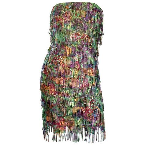 Preowned Amazing Vintage Patricia Rhodes Fully Fringed Colorful... ($875) ❤ liked on Polyvore featuring dresses, cocktail dresses, grey, vintage dresses, fringe dress, grey lace cocktail dress, gray lace dress and lace cocktail dress 1960s Shift Dress, Victorian Gown, Purple Gowns, Girls Stuff, Lace Cocktail Dress, Cocktail Dress Vintage, Lace Dress Vintage, Grey Lace, Rainbow Dress