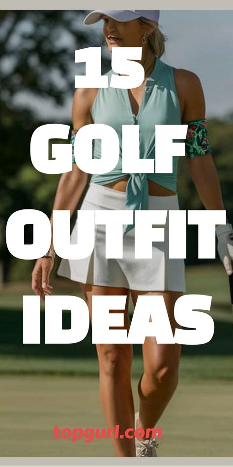 15 Stylish Golf Outfits to Slay On & Off the Green. Classy And Chic Outfits, Green Tee Outfit, Here To Slay, Bright Sneakers, Cute Golf Outfit, Trendy Golf, Trendy Footwear, Polo Shirt Outfits, Floral Joggers