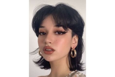 Wolf Cut Mullet, Wolf Cut, Hair Raising, Mullet Hairstyle, Black Aesthetic Wallpaper, Trending Today, Black Aesthetic, Beauty Inspiration, Fashion Makeup