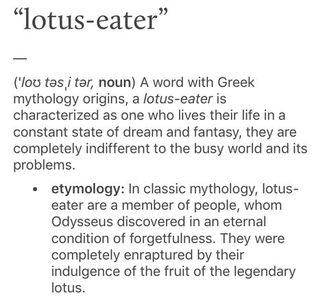 Lotus Eaters, Unique Words Definitions, Writing Inspiration Prompts, Unusual Words, Book Writing Tips, The Lotus, Unique Words, Writing Words, Writing Inspiration