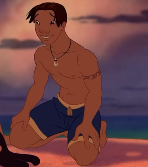 David Lilo And Stitch, Lilo And Stitch Characters, Male Cartoon Characters, Fictional Character Crush, Stitch Character, Smash Or Pass, Animated Man, Disney Men, Lilo Et Stitch