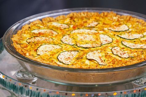 Summer Quiche, Jazzy Vegetarian, Quiche Vegan, Veggie Kebabs, Vegan Easter Recipes, Zucchini Quiche, Vegetarian Quiche, Garbanzo Bean Flour, Vegan Easter