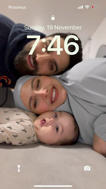 ‎Teeba Emad 🩺 طيبة عماد‎ on Instagram: "🫶 . . . #love #life #iloveyou #muslim #family #baby #fyp" Muslim Family Aesthetic, Cute Muslim Couple Pics, Couple Islam, Family Core, Islamic Family, Mother Father And Baby, Family Wallpaper, Couple With Baby, Outfits Muslim