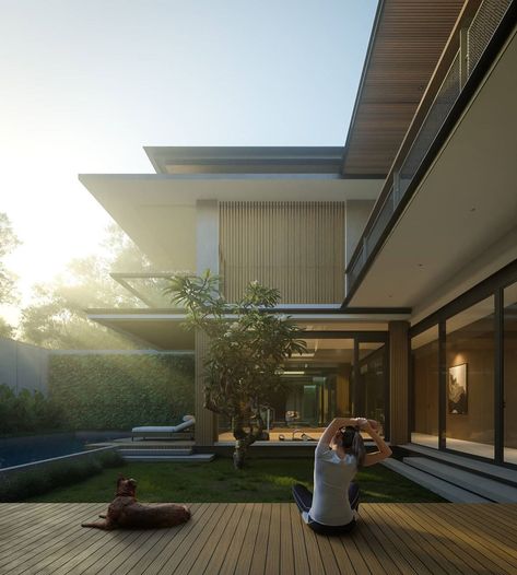 R A K T A S T U D I O on Instagram: “Me and My Happy Soul LS HOUSE - Pontianak By @raktastudio Principle @vidorsaputro Visual @komavisualization PiC…” Yoga Vision Board, Green Juice Aesthetic, Green Juice Girl, Juice Aesthetic, Vogue Beauty Secrets, Living Room Japanese Style, Modern Tropical House, Water Therapy, Pink Pilates Princess