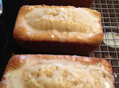 Eggnog Bread with Rum Glaze Eggnog Bread, Christmas Eggnog, Egg Nog, Bread Ingredients, Crumpets, Christmas Cooking, Dessert Bread, Holiday Cooking, 2 Eggs