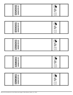 Free Scrunchie Printable Tag Scrunchie Packaging Template, Scrunchie Label Template, Scrunchie Tags Printable Free, Scrunchie Printable Tag, Free Printable Scrunchie Tag Template, Scrunchies Label, Printable Scrunchie Tag Template, Scrunchie Tag Template Free, Tags For Scrunchies