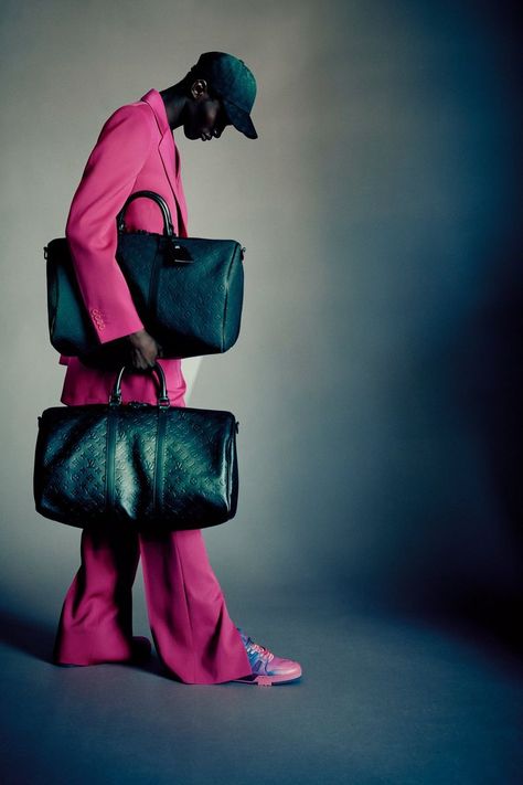 Bag Editorial, Bag Shoot, Photography Concepts, Bag Photography, Worlds Apart, Paolo Roversi, Men's Totes, Bag Model, Louis Vuitton Keepall