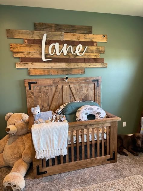 Rustic Nursery Room Ideas, Country Baby Rooms, Baby Room Boy, Nursery Room Ideas, Country Nursery, Girl Nursery Room, Nursery Room Boy, Rustic Nursery, Baby Room Design