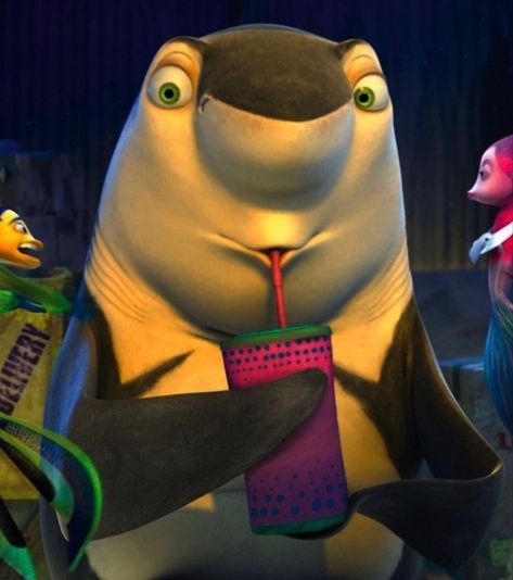 Shark Tale Aesthetic, Shark Tale Characters, Angie Shark Tale, Lenny Shark Tale, Funny Hear Me Out Characters, Oscar Shark Tale, Shark Tales, Funny Roast, Ballora Fnaf