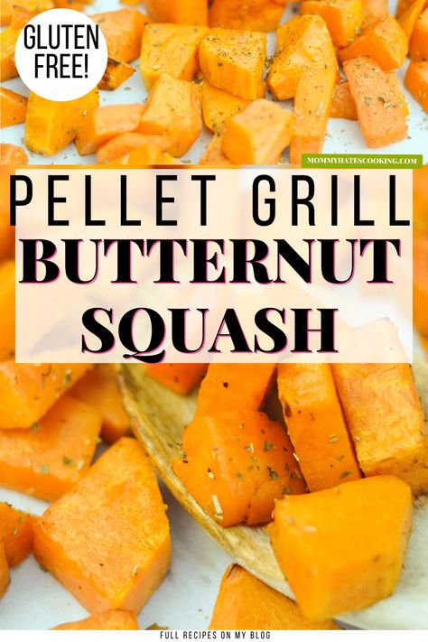 Use the pellet grill or smoker to make this tasty Smoked Butternut Squash, it's grilled and roasted to perfection! Smoked Squash Recipes, Smoked Squash, Smoked Butternut Squash, Grilled Butternut Squash, Oven Roasted Butternut Squash, Cleaner Eating, Smoker Cooking, Pellet Grill Recipes, Grill Recipes