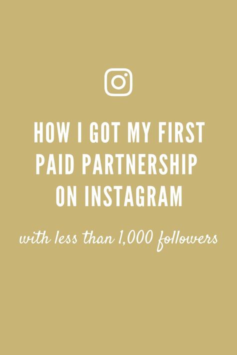 Brand Sponsorship, Paid Partnership, Make Money On Instagram, Marketing Photography, Grow Instagram, How To Get Followers, Get More Followers, Dream Business, Sponsored Posts